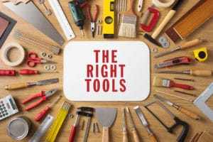 The right tools